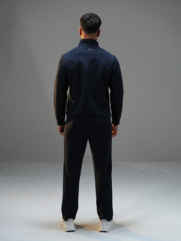Set Jacket with Straight Leg Pant
