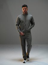 Set Jacket with Straight Leg Pant