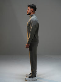 Set Jacket with Straight Leg Pant