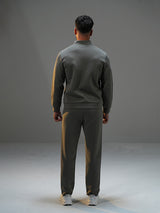 Set Jacket with Straight Leg Pant