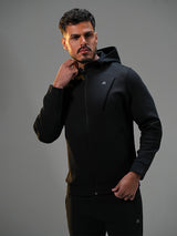 Cotton Set Jacket with Straight Leg Pant