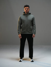 Set Jacket with Straight Leg Pant