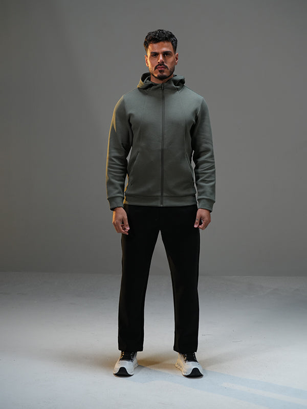 Set Jacket with Straight Leg Pant