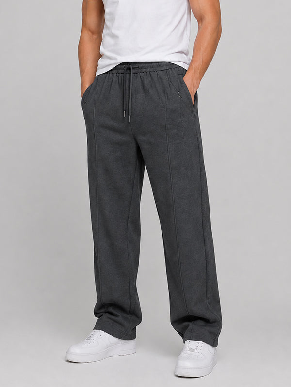 Straight Leg Cotton Pant