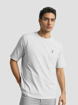 Polyester Zip Pocket T-Shirt