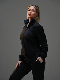 Set Jacket with Wide Leg Pant