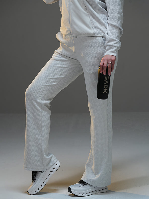 Set Jacket with Wide Leg Pant