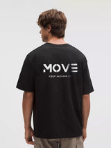Moving Up Graphic Cotton T-Shirt