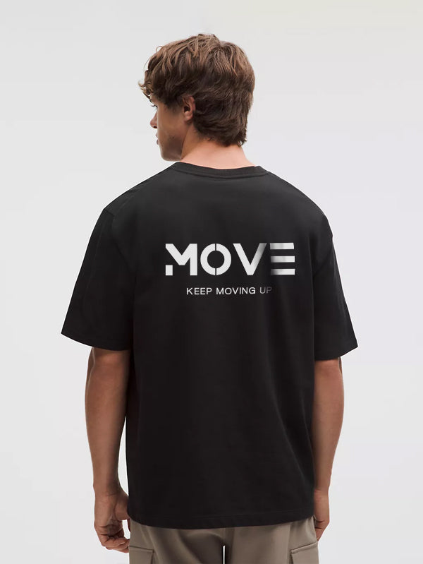 Moving Up Graphic Cotton T-Shirt