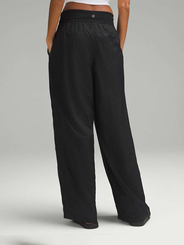 Lightweight Tennis Mid-Rise Track Pants