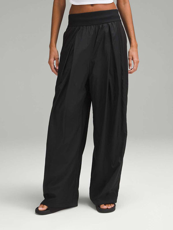 Lightweight Tennis Mid-Rise Track Pants