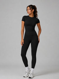 Set Slim-Fit Shirt With Legging