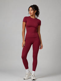 Set Slim-Fit Shirt With Legging