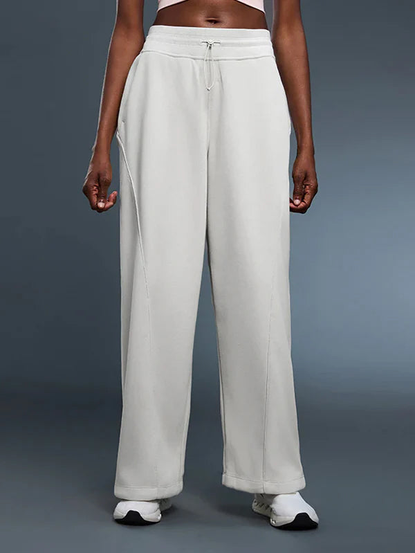 Fleece-Lined Straight Leg Pant