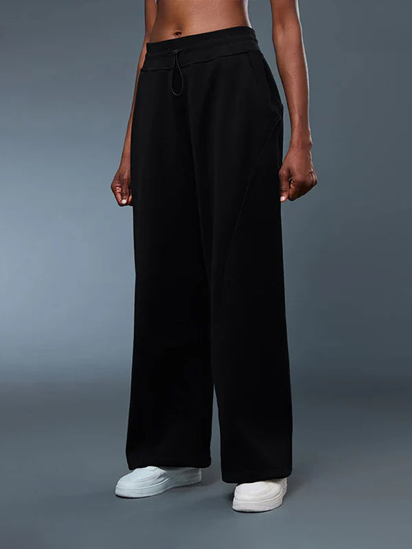 Fleece-Lined Straight Leg Pant