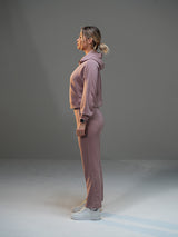 Set Casual Cropped Hoodie with pant