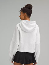 Cropped Full-Zip Hoodie