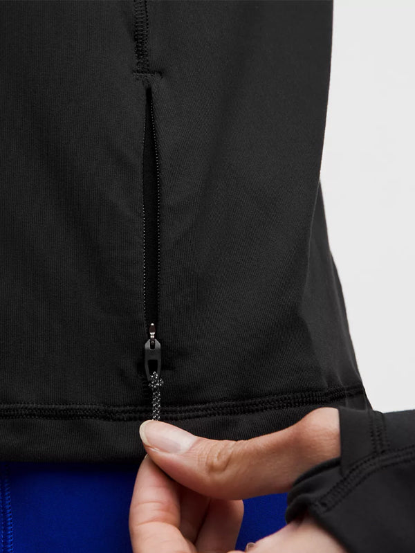 Classic-Fit Half Zip Long Sleeve