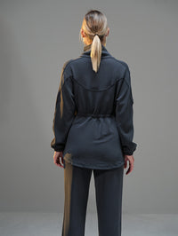 Set Wide Leg Pants and Jackets