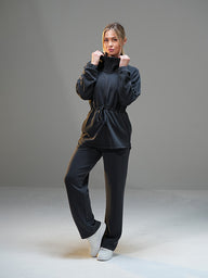 Set Wide Leg Pants and Jackets