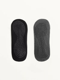 Move Pilates Socks With Crossover Straps - 3 Pairs