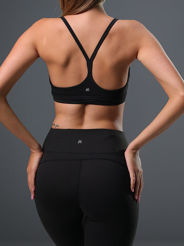 Set Flow Y Bras with Super-High-Rise Flared Pant