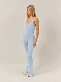 Set Wide Leg Legging with Tank Top