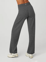 Cashmere High-Waist Jet Set Wide Leg Pant