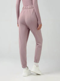 HIGH WAISTED LOOSE RUNNING CASUAL SWEATPANTS