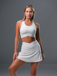 Set Skirt With Crop Top