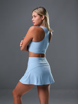 Set Skirt With Crop Top